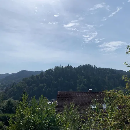 Schlossblickwohnung Schiel Gernsbach Zewnętrze zdjęcie