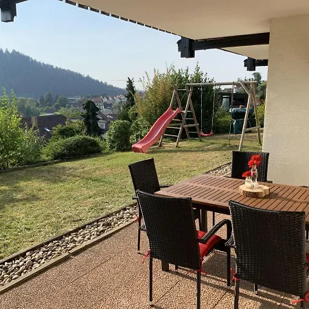 Schlossblickwohnung Schiel Gernsbach Zewnętrze zdjęcie